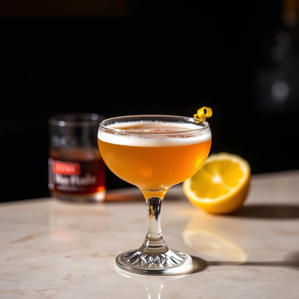 Cocktail Brandy Sour