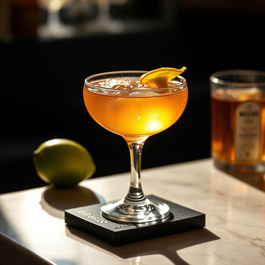 Cocktail Improved Whiskey Cocktail