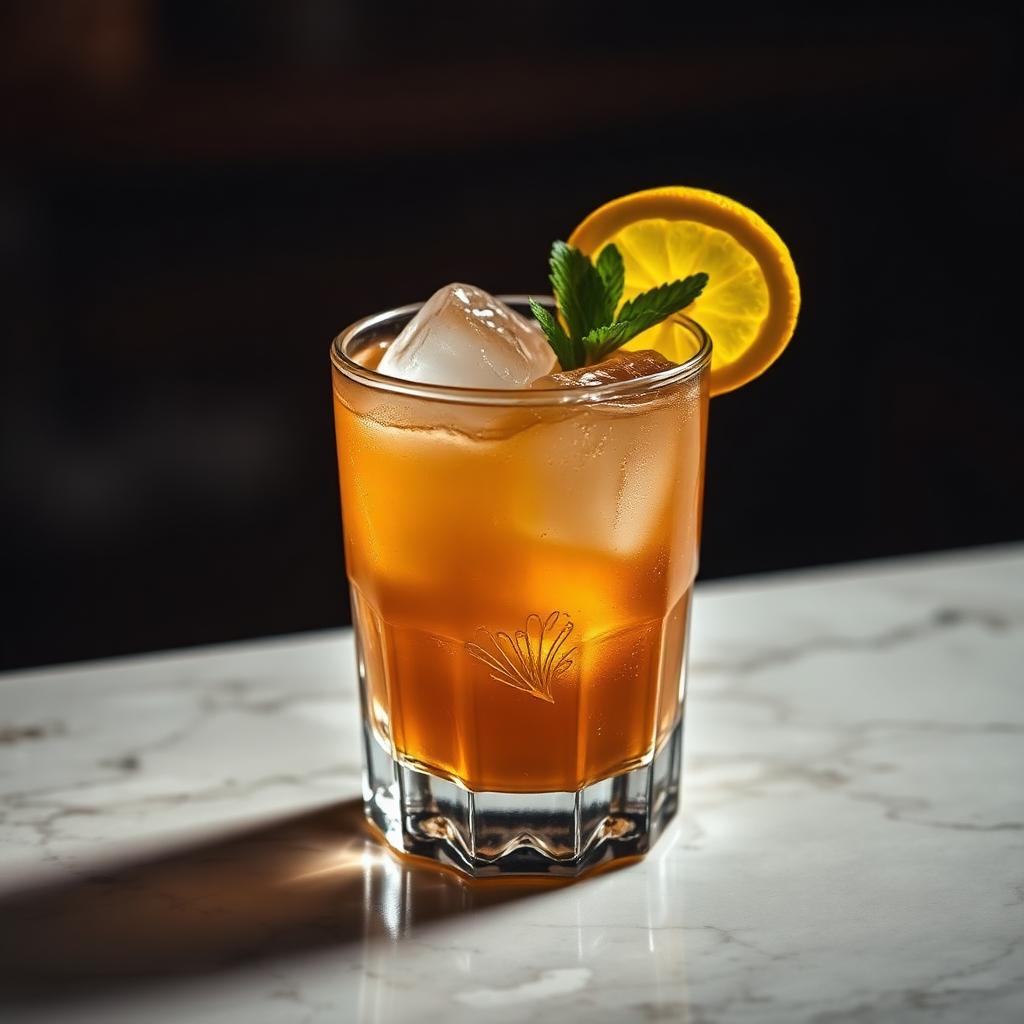 Cocktail Whiskey Smash